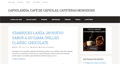 Desktop Screenshot of capsulandia.com